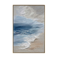 Coastal Breeze Ocean Impasto Canvas Art
