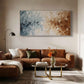 Coastal Hues Gradient Impasto Canvas Art