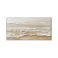 Ivory Shore Impasto Abstract Painting