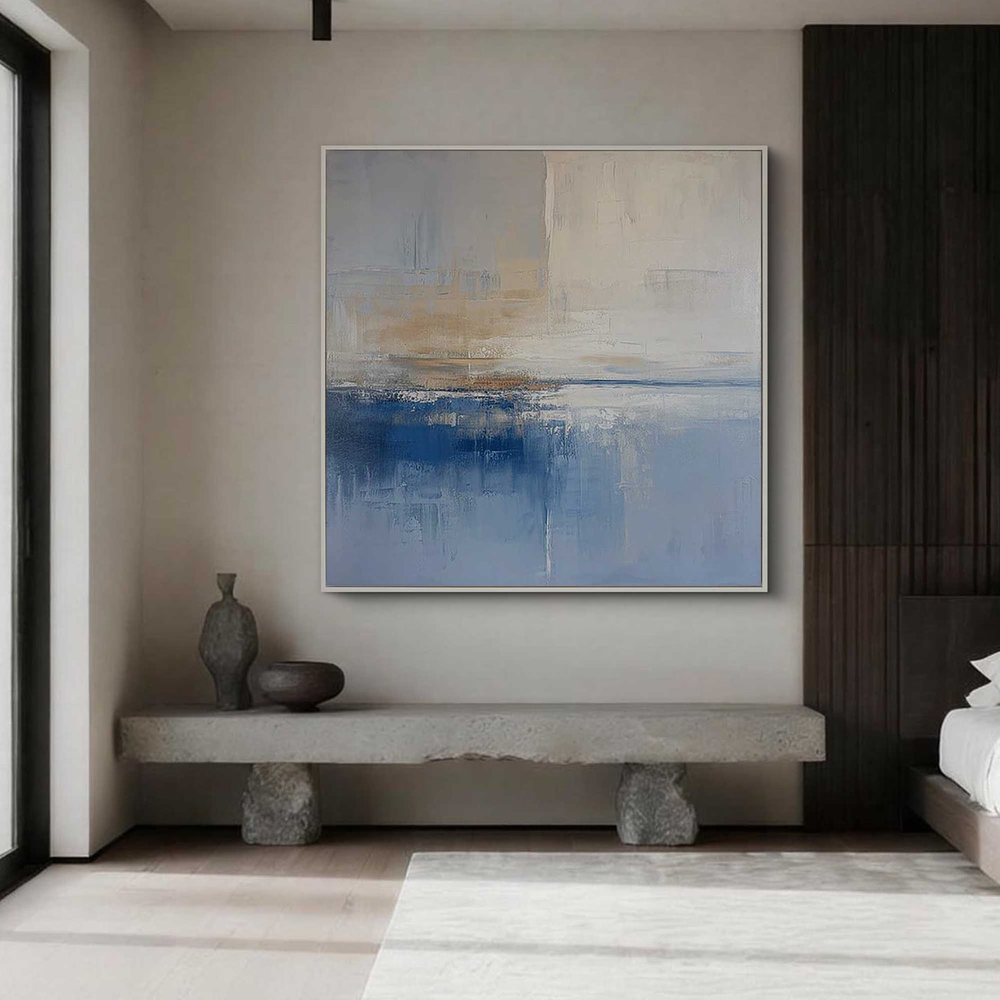 Azure Horizon Abstract Seascape