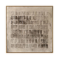 Neutral Grid Textured Abstract Canvas Art