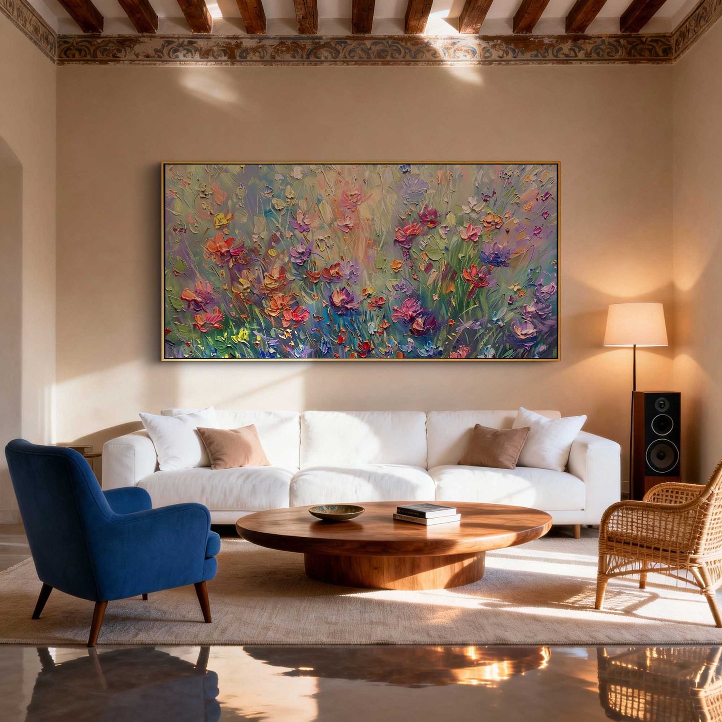 Whispering Bloom Garden Painting