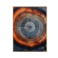 Wood Rings Cross-Section Textured Canvas Art