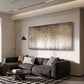 Gilded Aspen Grove Impasto Wall Art