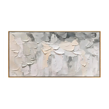 Frosted Plaster Harmony Abstract