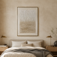 Neutral Cascade Wabi Sabi Canvas Art