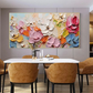 Bloom Symphony Colorful Floral Painting