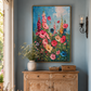Bloom Symphony Floral Oil Painting #AR040-2