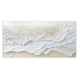 Coastal Frost-Textured Seascape