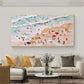 Pastel Waves-Summer Beach Painting