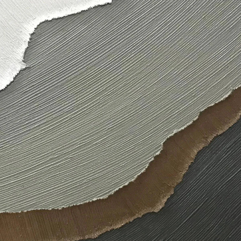 Earth Veil Neutral Textured Abstract Painting