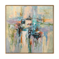 Ethereal Pastel Mosaic Abstract Painting
