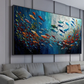Colorful Fish Abstract Painting