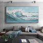 Azure Tide-Blue Textured Seascape
