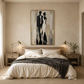 Timeless Grace Elegant Abstract Couple Painting #PH0105£¨4£©