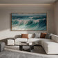 Celestial Wave Motion Painting