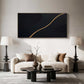 Golden Rhythm Geometric Abstract