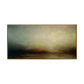 Misty Ember Horizon Abstract