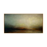 Misty Ember Horizon Abstract