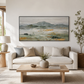 Whispered Peaks Textured Landscape Painting #RHK7