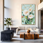 Mint Blossom Serenity Floral Painting