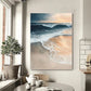 Sunset Tide-Warm Beach Painting