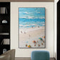 Emerald Tide-Green Seascape Painting