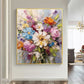 Blooming Harmony Floral Abstract Painting