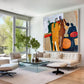 Café Jazz Quartet Abstract Painting