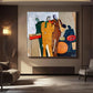 Café Jazz Quartet Abstract Painting