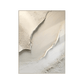 Serene Layers Beige Textured Painting