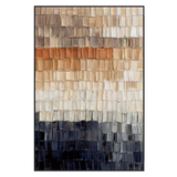 Earth Layers Textured Abstract Painting #RAS7