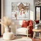 Snowman Cottage Joy – Winter Holiday Painting